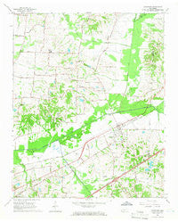 Arlington Tennessee Historical topographic map, 1:24000 scale, 7.5 X 7.5 Minute, Year 1965