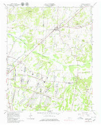 Atwood Tennessee Historical topographic map, 1:24000 scale, 7.5 X 7.5 Minute, Year 1966
