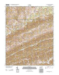 Back Valley Tennessee Historical topographic map, 1:24000 scale, 7.5 X 7.5 Minute, Year 2013