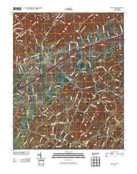 Baileyton Tennessee Historical topographic map, 1:24000 scale, 7.5 X 7.5 Minute, Year 2010