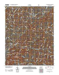 Bald River Falls Tennessee Historical topographic map, 1:24000 scale, 7.5 X 7.5 Minute, Year 2011