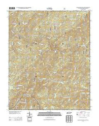 Bald River Falls Tennessee Historical topographic map, 1:24000 scale, 7.5 X 7.5 Minute, Year 2013