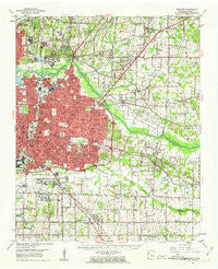 Bartlett Tennessee Historical topographic map, 1:62500 scale, 15 X 15 Minute, Year 1960