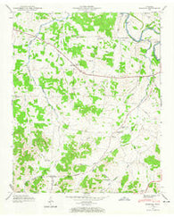 Bedford Tennessee Historical topographic map, 1:24000 scale, 7.5 X 7.5 Minute, Year 1947