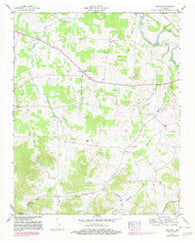 Bedford Tennessee Historical topographic map, 1:24000 scale, 7.5 X 7.5 Minute, Year 1947