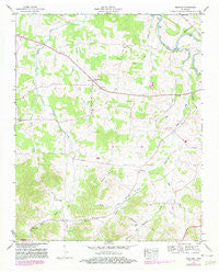 Bedford Tennessee Historical topographic map, 1:24000 scale, 7.5 X 7.5 Minute, Year 1947