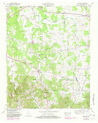 Belfast Tennessee Historical topographic map, 1:24000 scale, 7.5 X 7.5 Minute, Year 1949