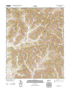 Belleville Tennessee Historical topographic map, 1:24000 scale, 7.5 X 7.5 Minute, Year 2013
