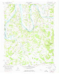 Bellwood Tennessee Historical topographic map, 1:24000 scale, 7.5 X 7.5 Minute, Year 1958