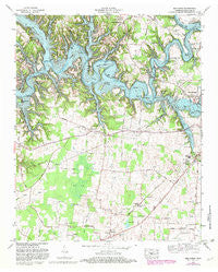 Belvidere Tennessee Historical topographic map, 1:24000 scale, 7.5 X 7.5 Minute, Year 1972