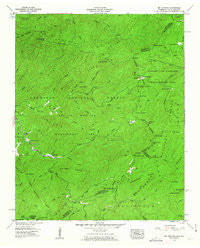 Big Junction Tennessee Historical topographic map, 1:24000 scale, 7.5 X 7.5 Minute, Year 1957