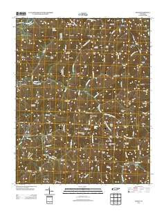 Block Tennessee Historical topographic map, 1:24000 scale, 7.5 X 7.5 Minute, Year 2013