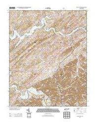 Bluff City Tennessee Historical topographic map, 1:24000 scale, 7.5 X 7.5 Minute, Year 2013
