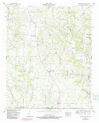 Bonnertown Tennessee Historical topographic map, 1:24000 scale, 7.5 X 7.5 Minute, Year 1950