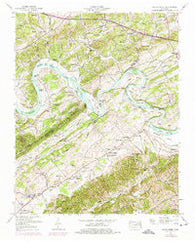 Boyds Creek Tennessee Historical topographic map, 1:24000 scale, 7.5 X 7.5 Minute, Year 1953