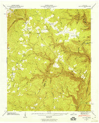 Brayton Tennessee Historical topographic map, 1:24000 scale, 7.5 X 7.5 Minute, Year 1946