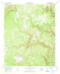 Brayton Tennessee Historical topographic map, 1:24000 scale, 7.5 X 7.5 Minute, Year 1972