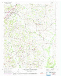 Brighton Tennessee Historical topographic map, 1:24000 scale, 7.5 X 7.5 Minute, Year 1965