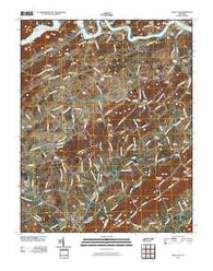 Bulls Gap Tennessee Historical topographic map, 1:24000 scale, 7.5 X 7.5 Minute, Year 2010