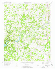 Burgess Falls Tennessee Historical topographic map, 1:24000 scale, 7.5 X 7.5 Minute, Year 1956