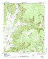 Burrow Cove Tennessee Historical topographic map, 1:24000 scale, 7.5 X 7.5 Minute, Year 1947