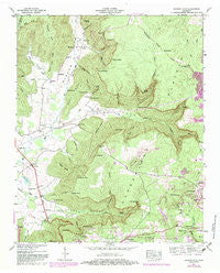Burrow Cove Tennessee Historical topographic map, 1:24000 scale, 7.5 X 7.5 Minute, Year 1947