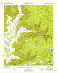 Burrow Cove Tennessee Historical topographic map, 1:24000 scale, 7.5 X 7.5 Minute, Year 1947