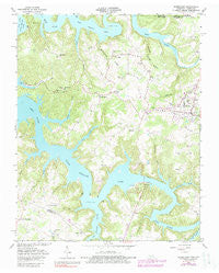 Byrdstown Tennessee Historical topographic map, 1:24000 scale, 7.5 X 7.5 Minute, Year 1962