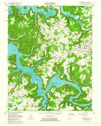 Byrdstown Tennessee Historical topographic map, 1:24000 scale, 7.5 X 7.5 Minute, Year 1962