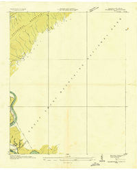 Calderwood Tennessee Historical topographic map, 1:24000 scale, 7.5 X 7.5 Minute, Year 1935