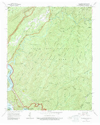 Calderwood Tennessee Historical topographic map, 1:24000 scale, 7.5 X 7.5 Minute, Year 1964