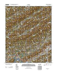 Camelot Tennessee Historical topographic map, 1:24000 scale, 7.5 X 7.5 Minute, Year 2013