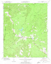 Campbell Junction Tennessee Historical topographic map, 1:24000 scale, 7.5 X 7.5 Minute, Year 1946