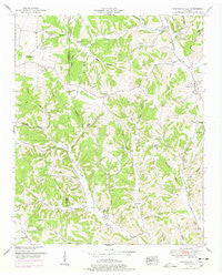 Campbellsville Tennessee Historical topographic map, 1:24000 scale, 7.5 X 7.5 Minute, Year 1951