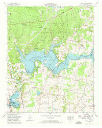 Capitol Hill Tennessee Historical topographic map, 1:24000 scale, 7.5 X 7.5 Minute, Year 1972