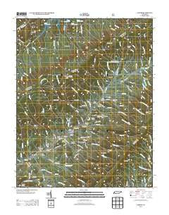 Carter Tennessee Historical topographic map, 1:24000 scale, 7.5 X 7.5 Minute, Year 2013