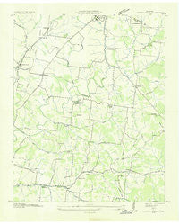 Carters Creek Tennessee Historical topographic map, 1:24000 scale, 7.5 X 7.5 Minute, Year 1936