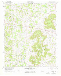 Cassville Tennessee Historical topographic map, 1:24000 scale, 7.5 X 7.5 Minute, Year 1960