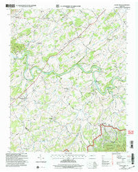 Cedar Creek Tennessee Historical topographic map, 1:24000 scale, 7.5 X 7.5 Minute, Year 2003
