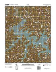 Center Hill Dam Tennessee Historical topographic map, 1:24000 scale, 7.5 X 7.5 Minute, Year 2013