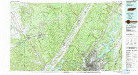 Chattanooga Tennessee Historical topographic map, 1:100000 scale, 30 X 60 Minute, Year 1988