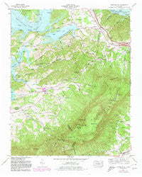 Chestnut Hill Tennessee Historical topographic map, 1:24000 scale, 7.5 X 7.5 Minute, Year 1961