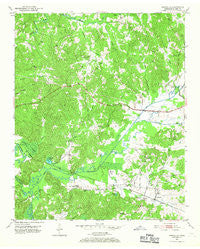 Chewalla Tennessee Historical topographic map, 1:24000 scale, 7.5 X 7.5 Minute, Year 1951