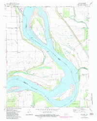 Chic Tennessee Historical topographic map, 1:24000 scale, 7.5 X 7.5 Minute, Year 1972