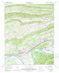 Church Hill Tennessee Historical topographic map, 1:24000 scale, 7.5 X 7.5 Minute, Year 1959