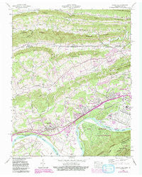 Church Hill Tennessee Historical topographic map, 1:24000 scale, 7.5 X 7.5 Minute, Year 1959