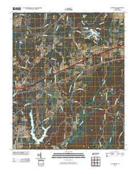 Claybrook Tennessee Historical topographic map, 1:24000 scale, 7.5 X 7.5 Minute, Year 2010