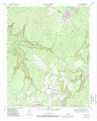 Collins Tennessee Historical topographic map, 1:24000 scale, 7.5 X 7.5 Minute, Year 1956
