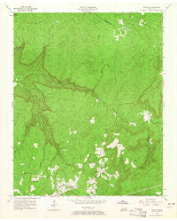 Collins Tennessee Historical topographic map, 1:24000 scale, 7.5 X 7.5 Minute, Year 1956