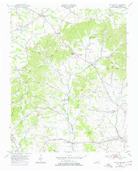 Cottontown Tennessee Historical topographic map, 1:24000 scale, 7.5 X 7.5 Minute, Year 1953